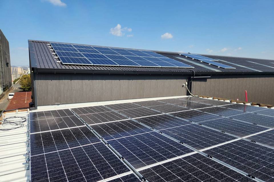 倉敷市水島 某会社様 自家消費型 20kW設置の画像