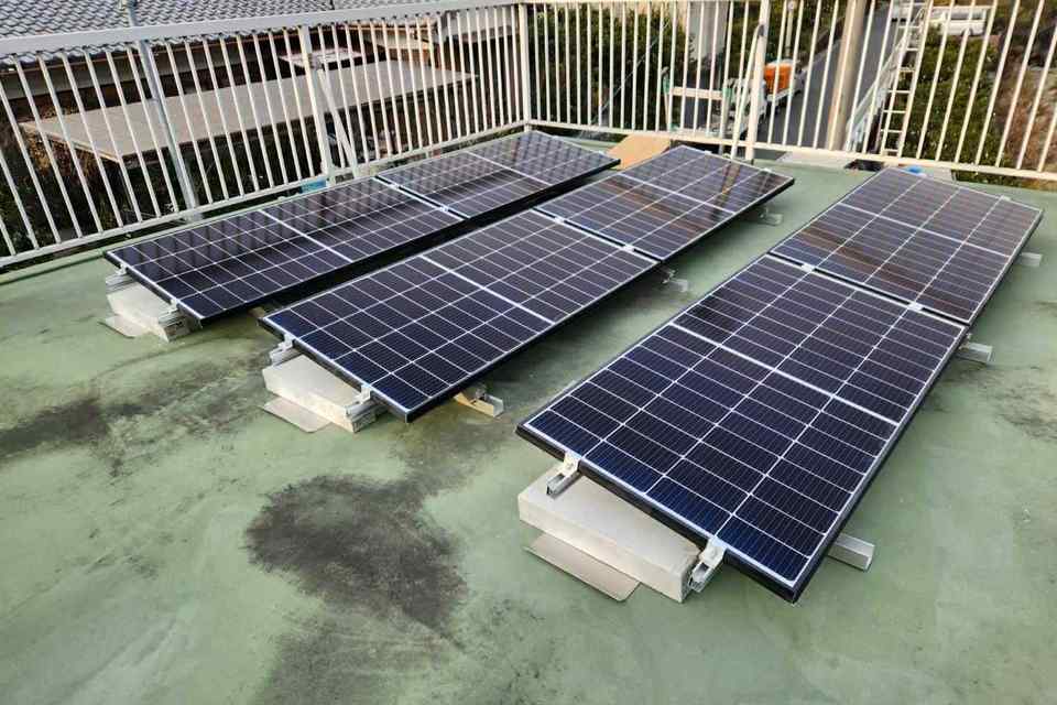 愛媛県八幡浜市 住宅用太陽光5kW 設置工事の画像