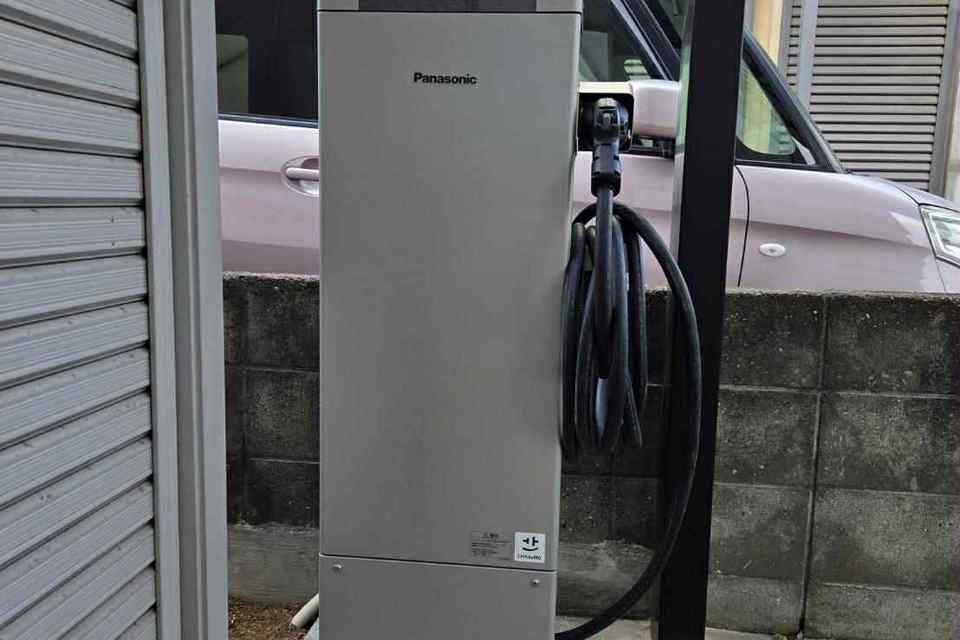 岡山県倉敷市 V2エッジスタンド設置工事の画像