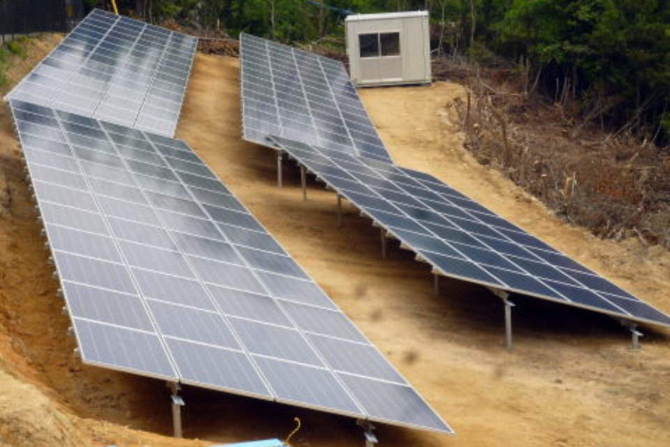 法面設置（50KW）の画像